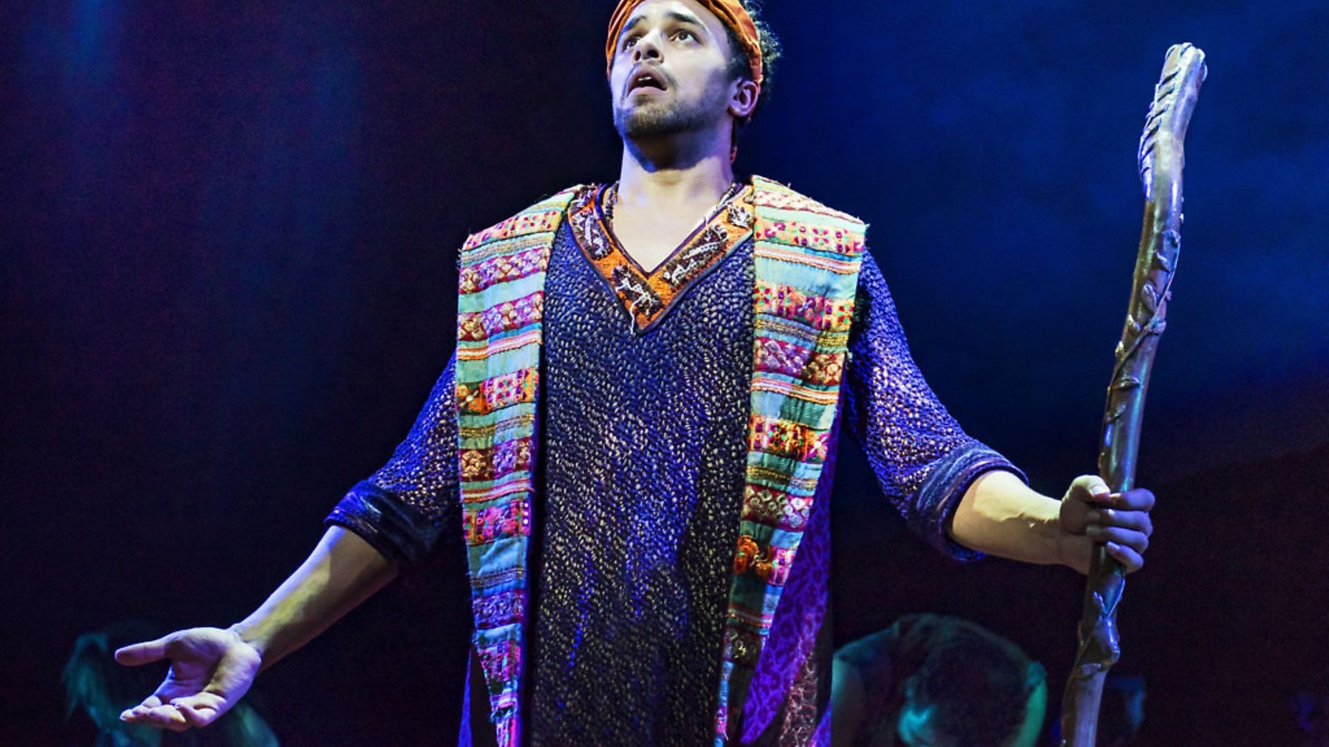 Luke Brady as Moses in The Prince of Egypt. Picture: Matt Crockett - Credit: Archant