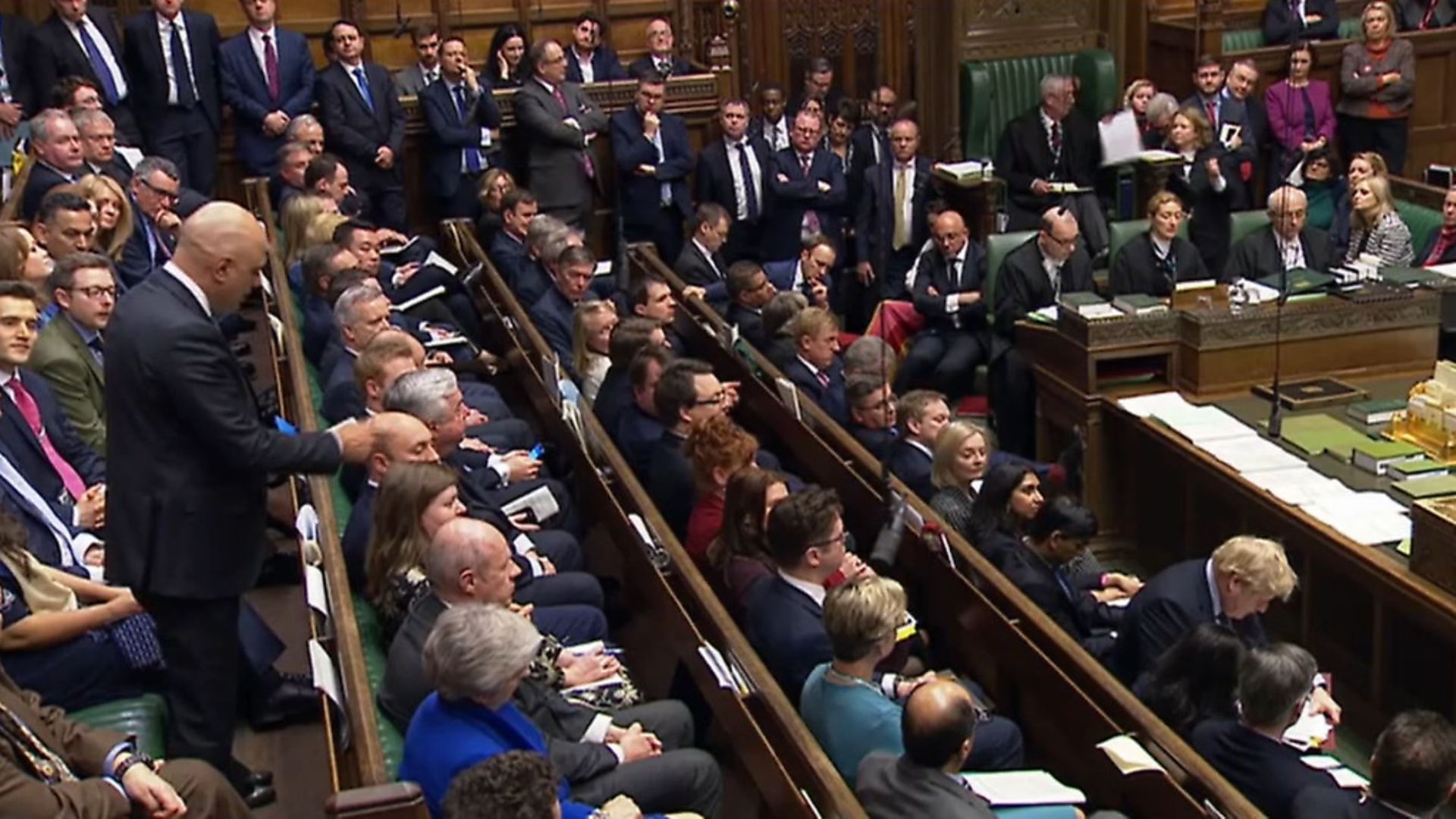 Former Chanchellor of the Exchequer Sajid Javid giving a personal statement to MPs in the House of Commons. Photograph: PA Wire. - Credit: PA