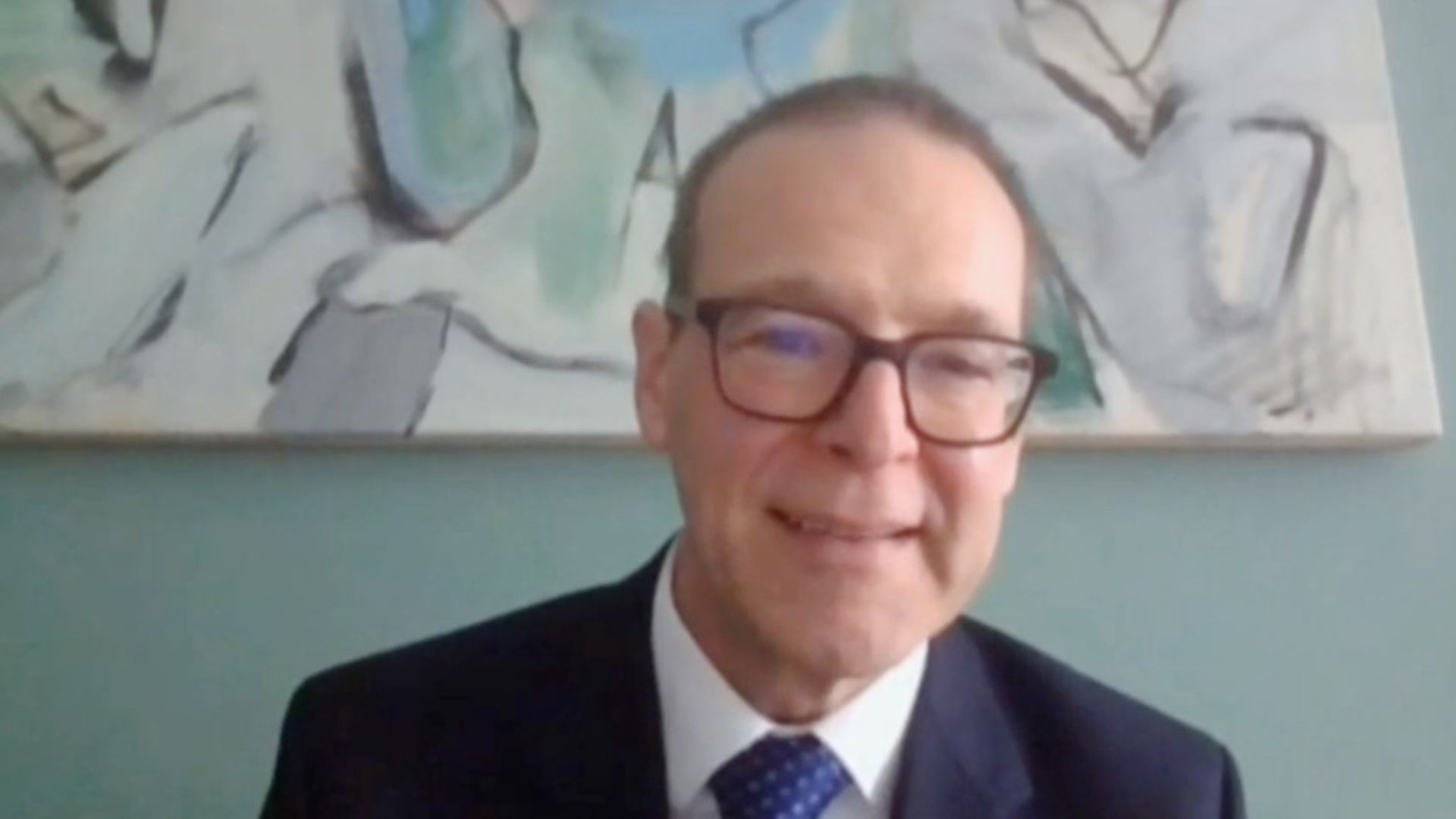 Sir Simon McDonald, Permanent Under Secretary and Head of the Diplomatic Service, Foreign and Commonwealth Office, giving evidence by videolink to the House of Commons Foreign Affairs Committee. Photograph: House of Commons/PA Wire - Credit: PA