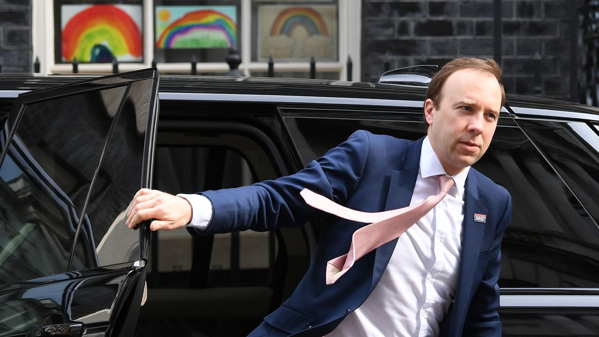 Health Secretary Matt Hancock arrives in Downing Street - Credit: PA