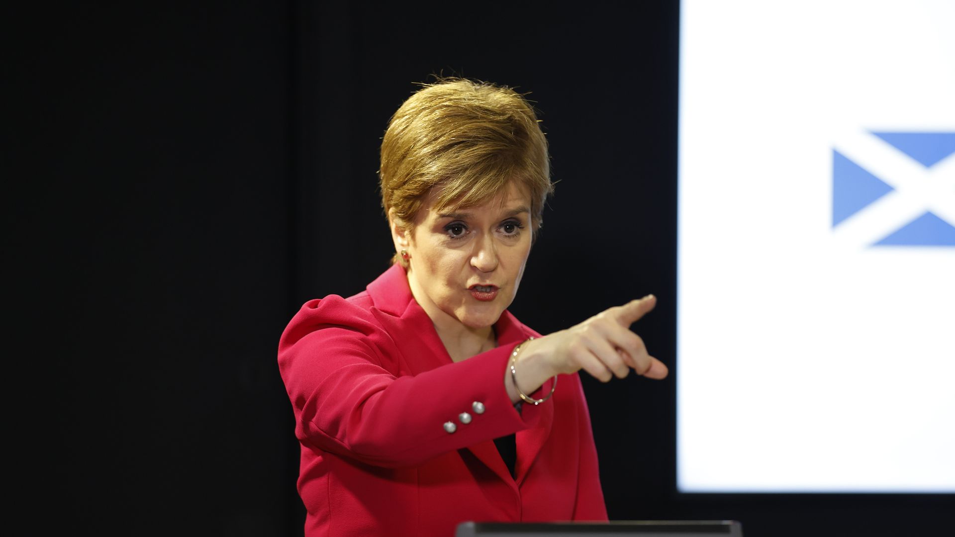 Scotland's first minister Nicola Sturgeon - Credit: PA