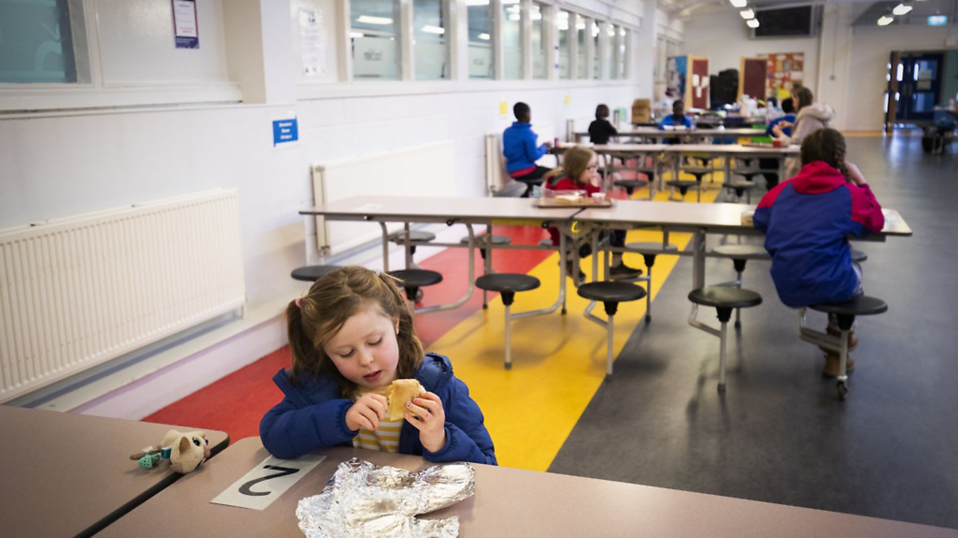 Children social distancing at school after some primary schools partly reopened. Picture: Jane Barlow/PA. - Credit: PA