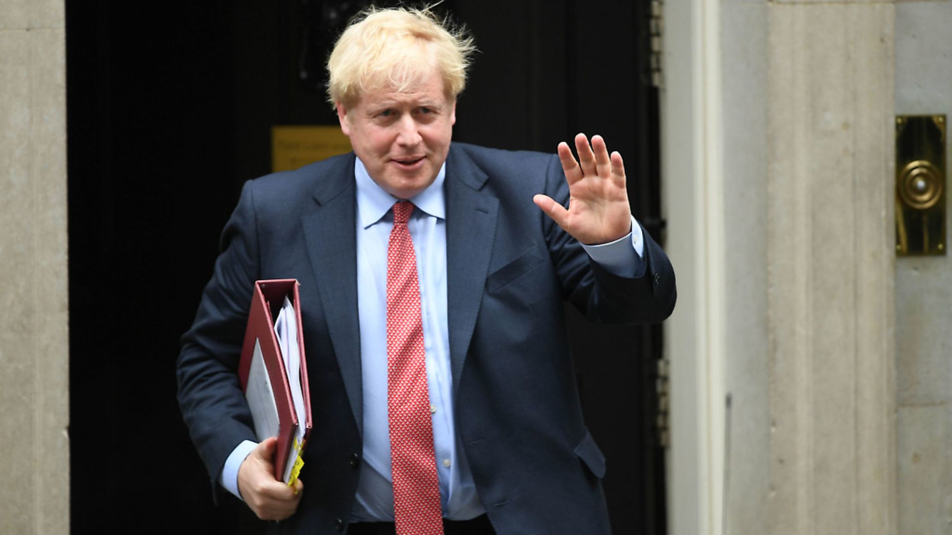 Prime Minister Boris Johnson departs 10 Downing Street. Photograph: Stefan Rousseau/PA Wire - Credit: PA