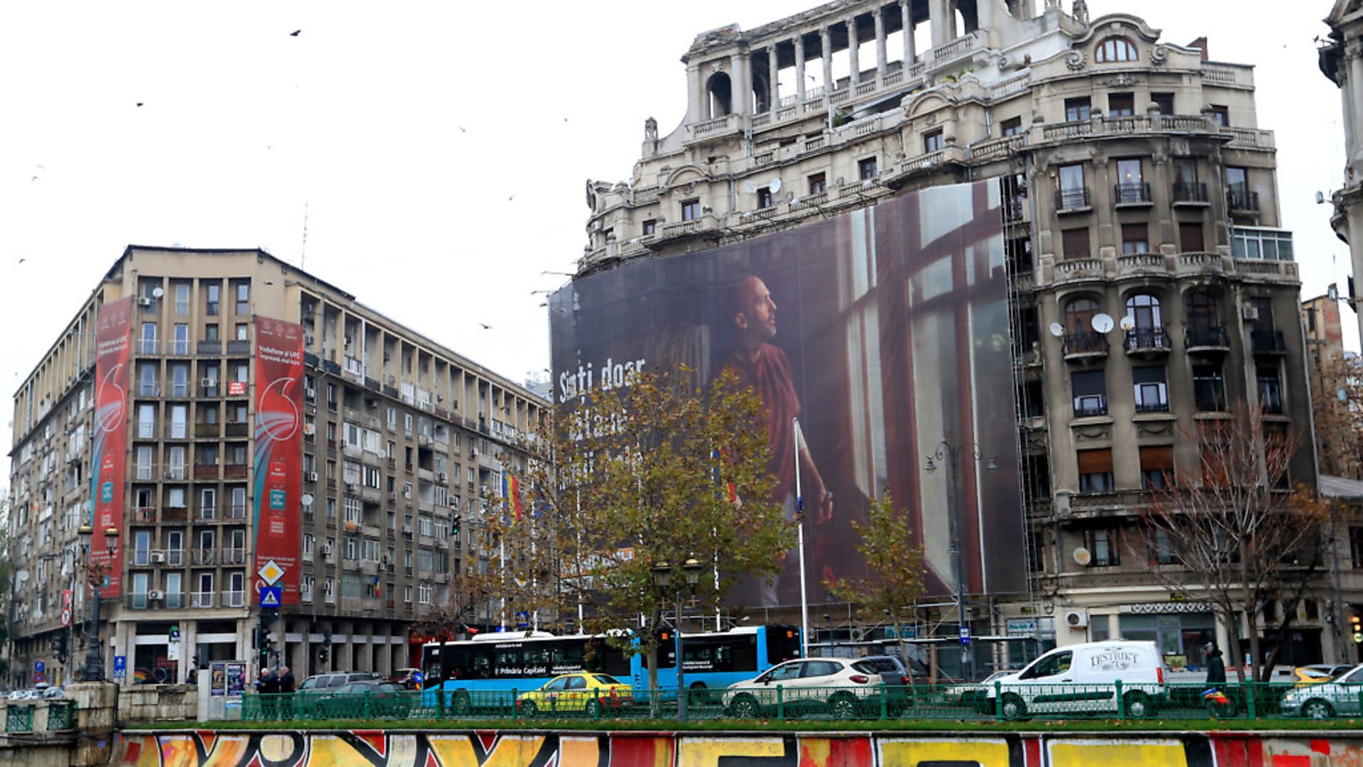 A general view of Bucharest. Photograph: Mike Egerton/PA. - Credit: PA