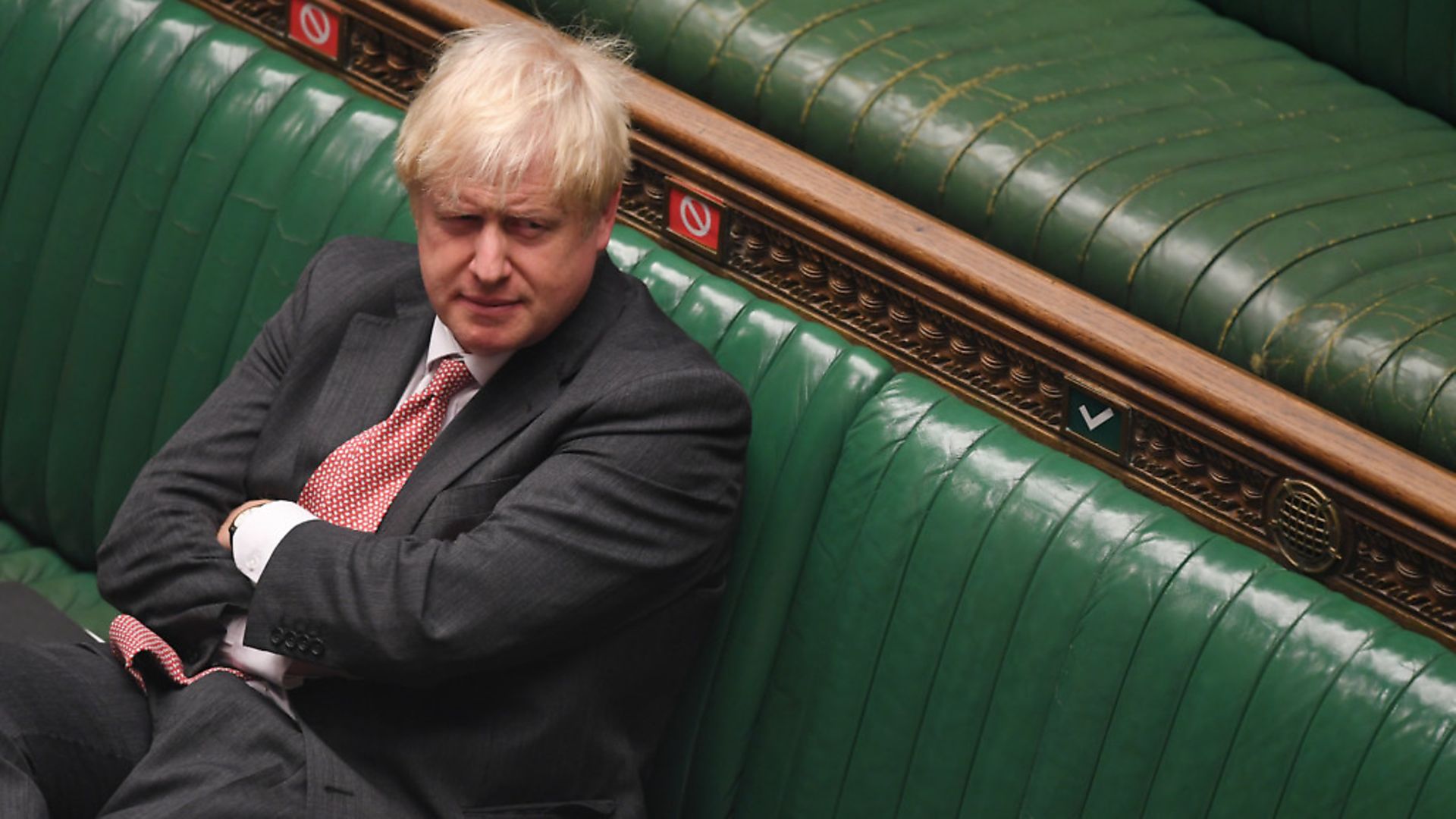 Boris Johnson in the House of Commons during the latest Brexit debate. Photograph: ©UK Parliament/Jessica Taylor. - Credit: Archant