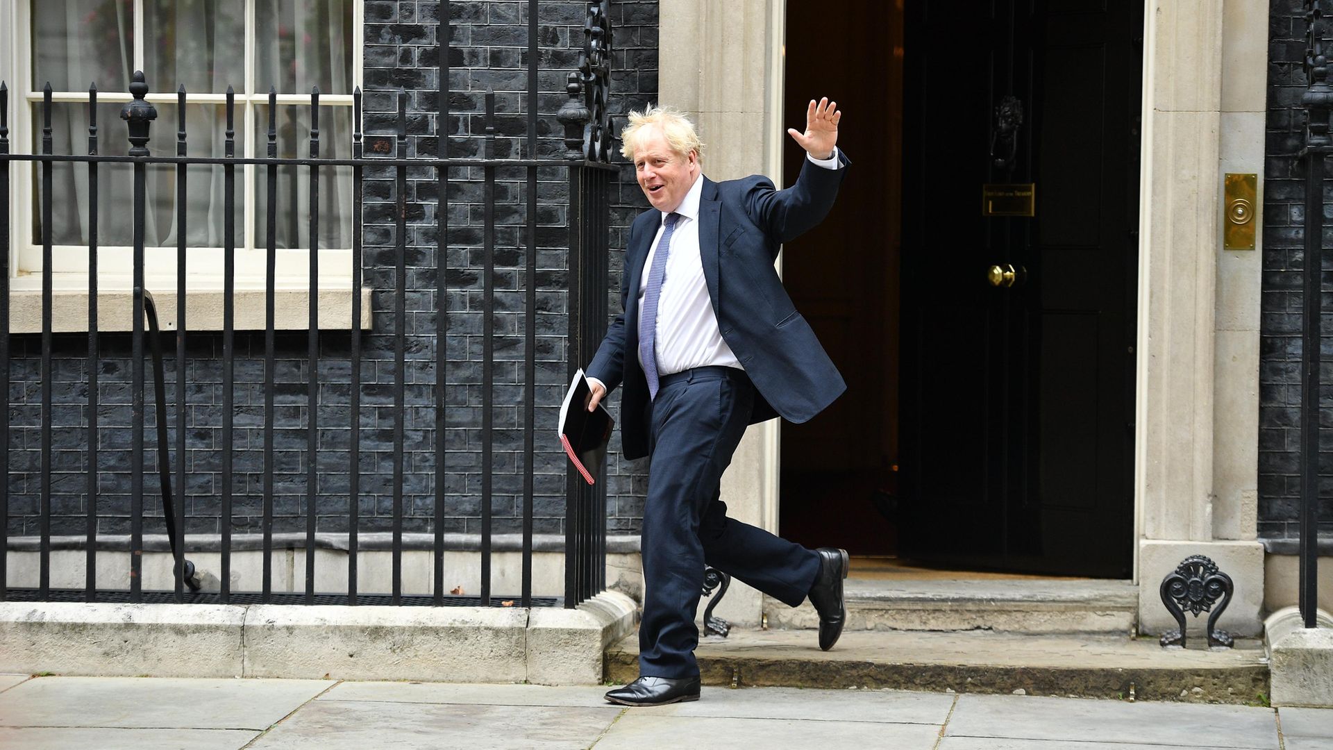 Boris Johnson leaves Downing Street - Credit: Getty Images