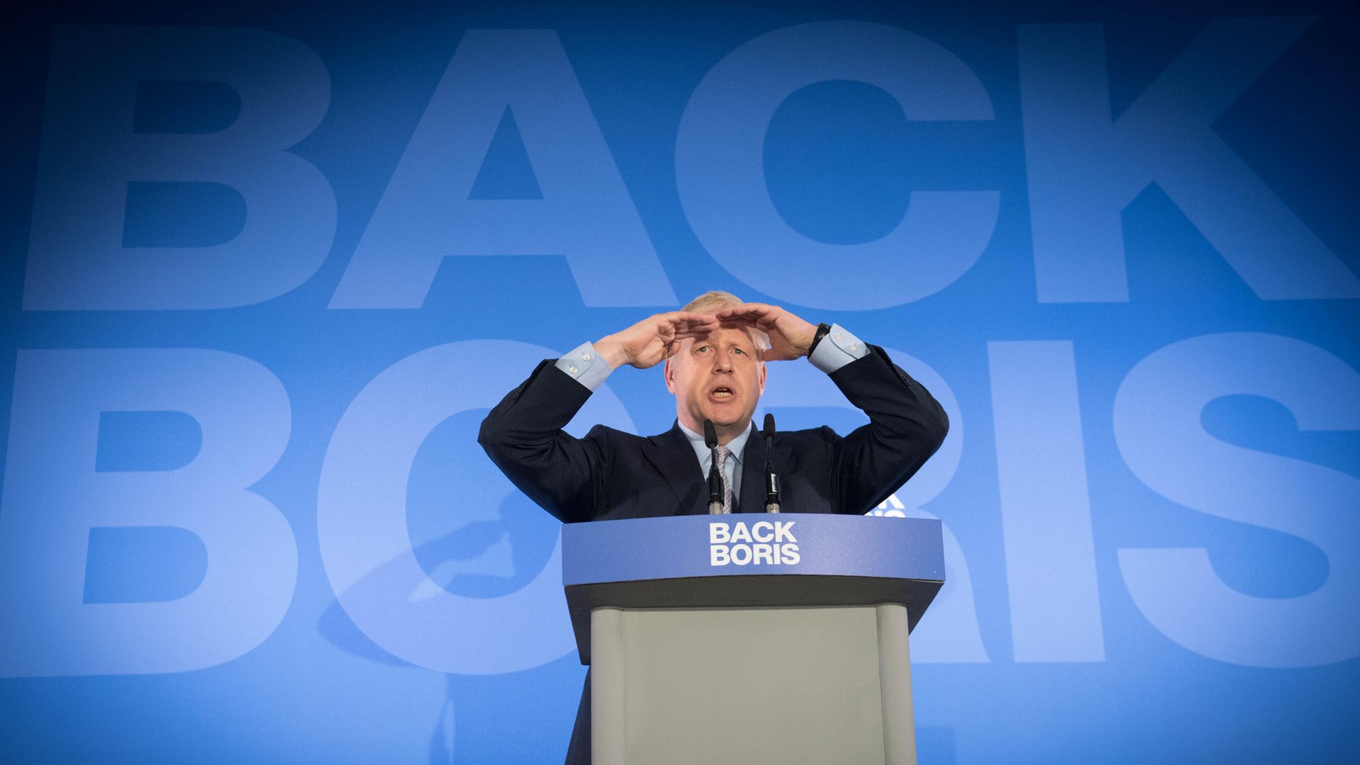 Boris Johnson during the launch of his campaign to become leader of the Conservative and Unionist Party - Credit: PA