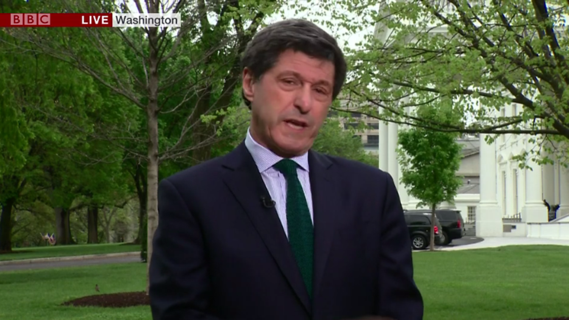 BBC North America editor Jon Sopel - Credit: BBC