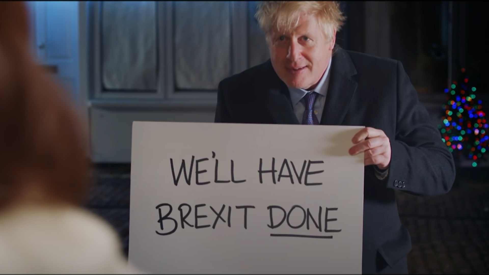 Boris Johnson featured in a Love Actually parody last Christmas - and could unintentionally become Christmas Number 1 this year. - Credit: YouTube