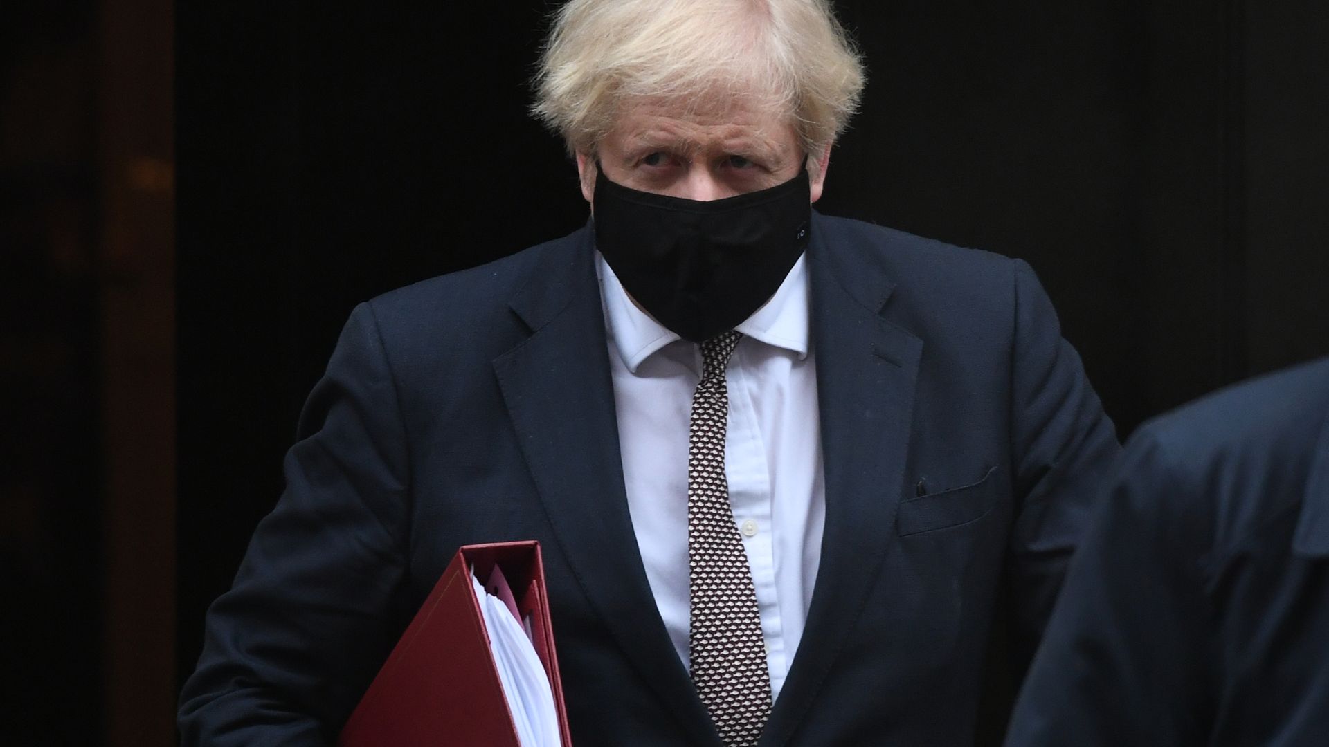 Prime minister Boris Johnson leaves 10 Downing Street - Credit: PA