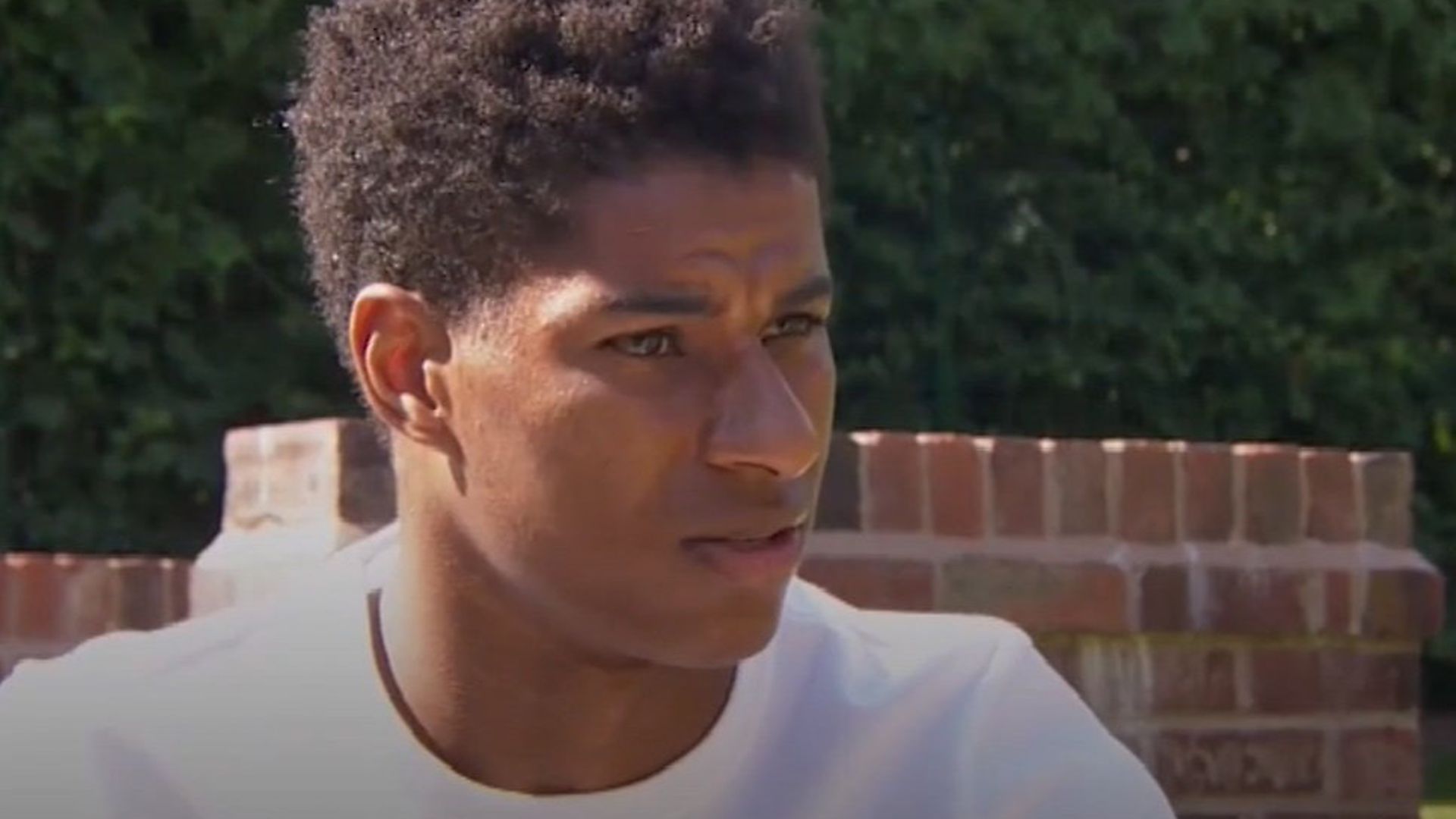 Marcus Rashford on BBC Breakfast - Credit: BBC