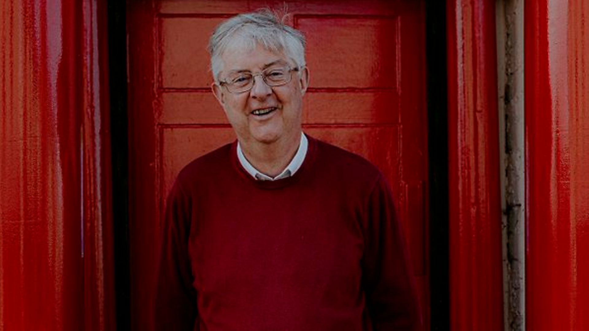 Mark Drakeford poses for a picture after the May elections in Wales - Credit: Twitter