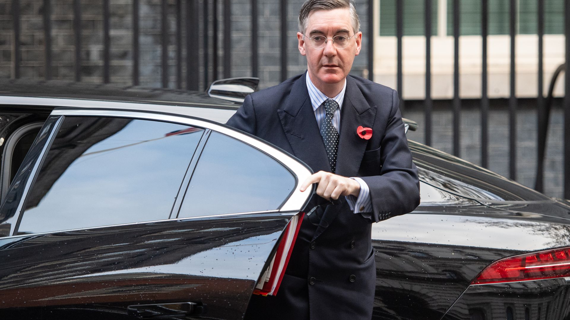 Leader of the House of Commons Jacob Rees Mogg in Downing Street, London, ahead of a Cabinet meeting at the Foreign and Commonwealth Office (FCO). - Credit: PA