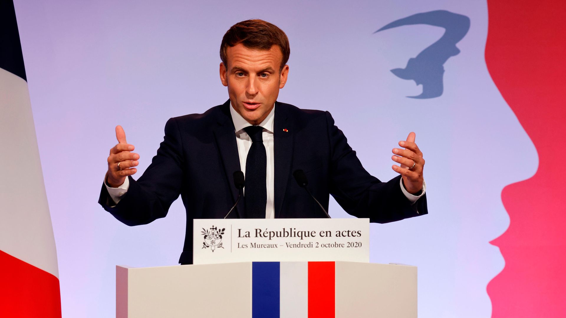 French President Emmanuel Macron - Credit: LUDOVIC MARIN/POOL/AFP via Getty Images