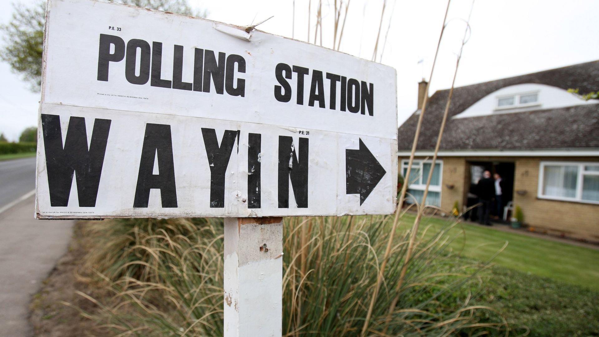 The Bungalow, in Chettisham, Ely, Cambridgeshire where voting was under way on Thursday at one of the UK's most homely polling stations. - Credit: PA