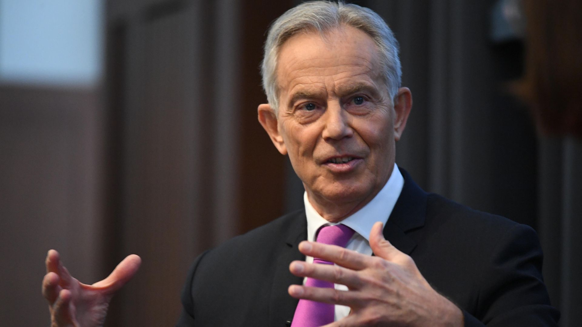 Former Labour prime minister Tony Blair launched a stinging attack on his party - Credit: PA