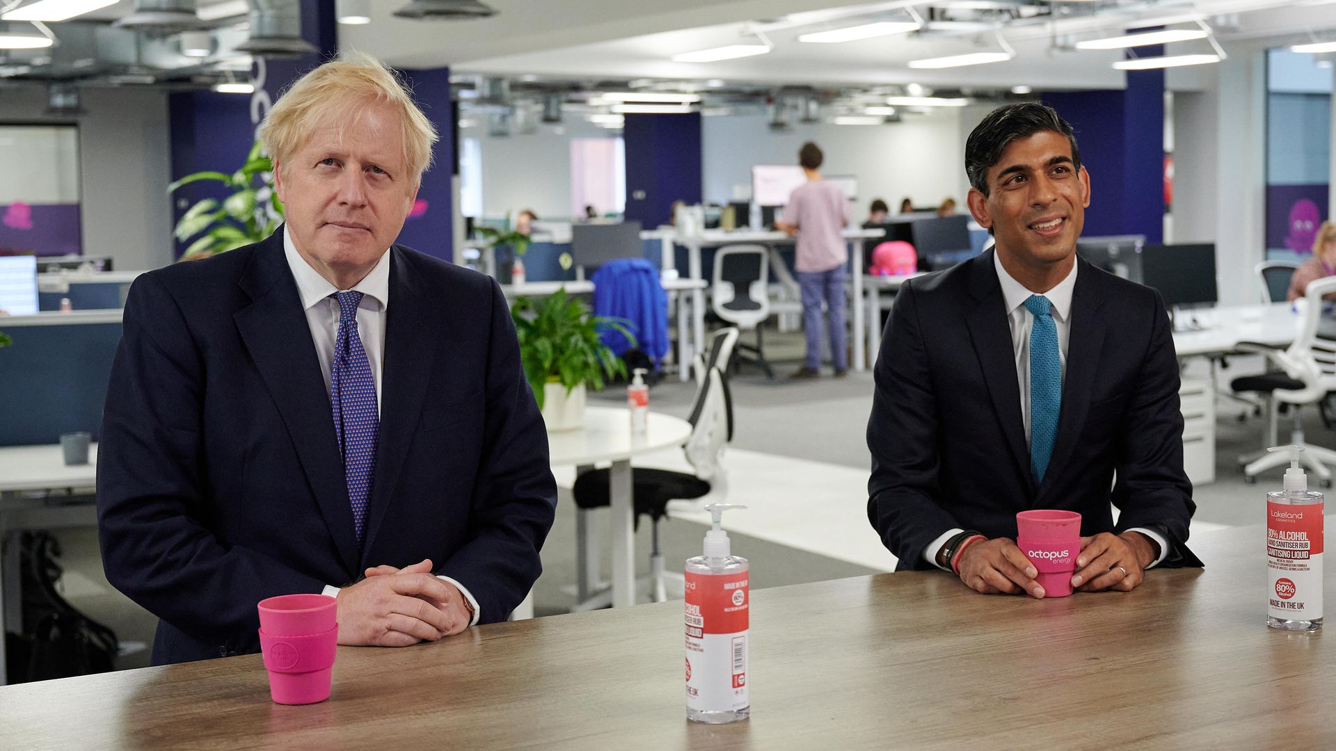 Prime Minister Boris Johnson and Chancellor of the Exchequer Rishi Sunak - Credit: PA