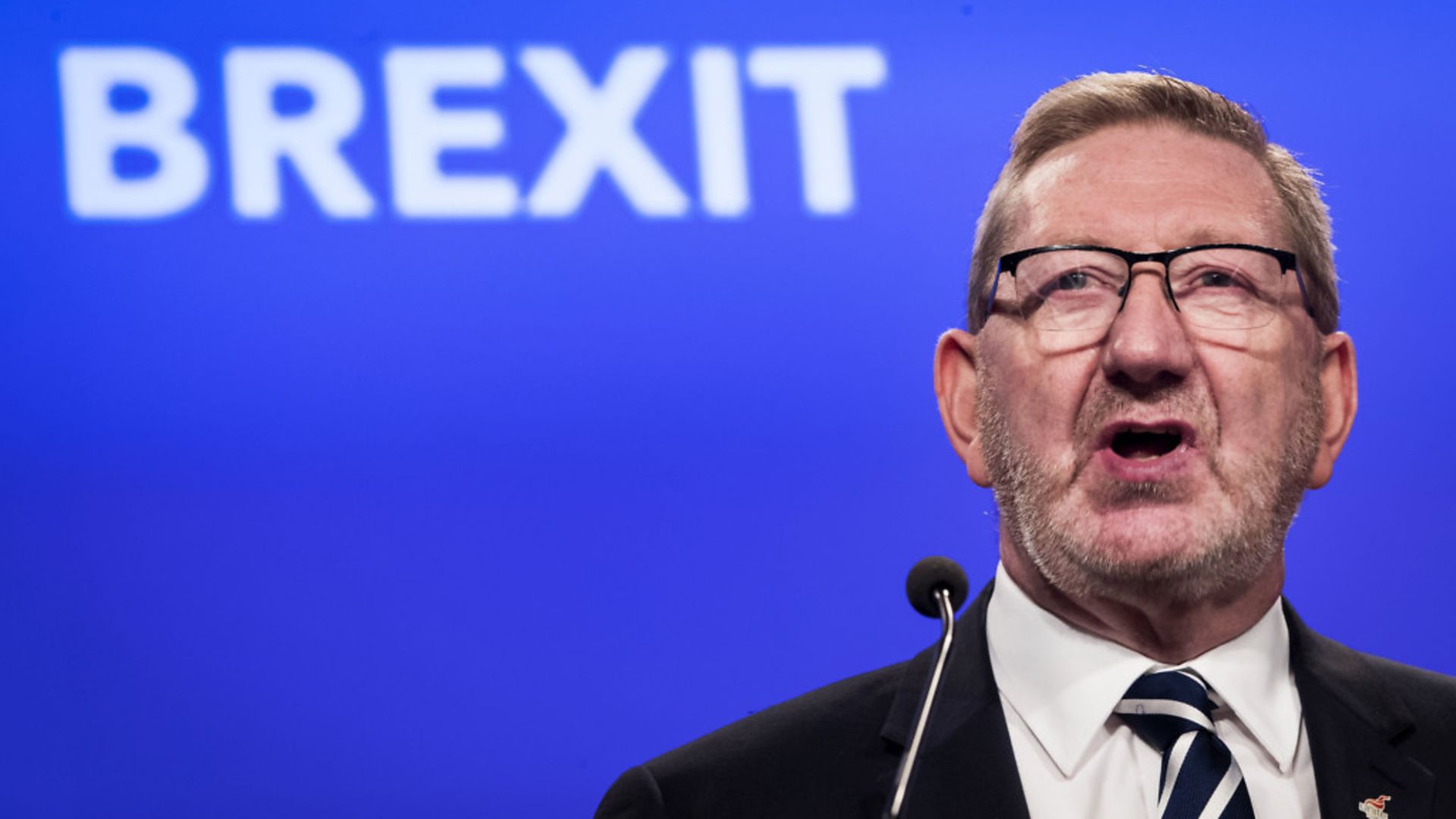 Unite General Secretary Len McCluskey believed a second referendum should not include an option to remain in the EU - Credit: PA Wire/PA Images