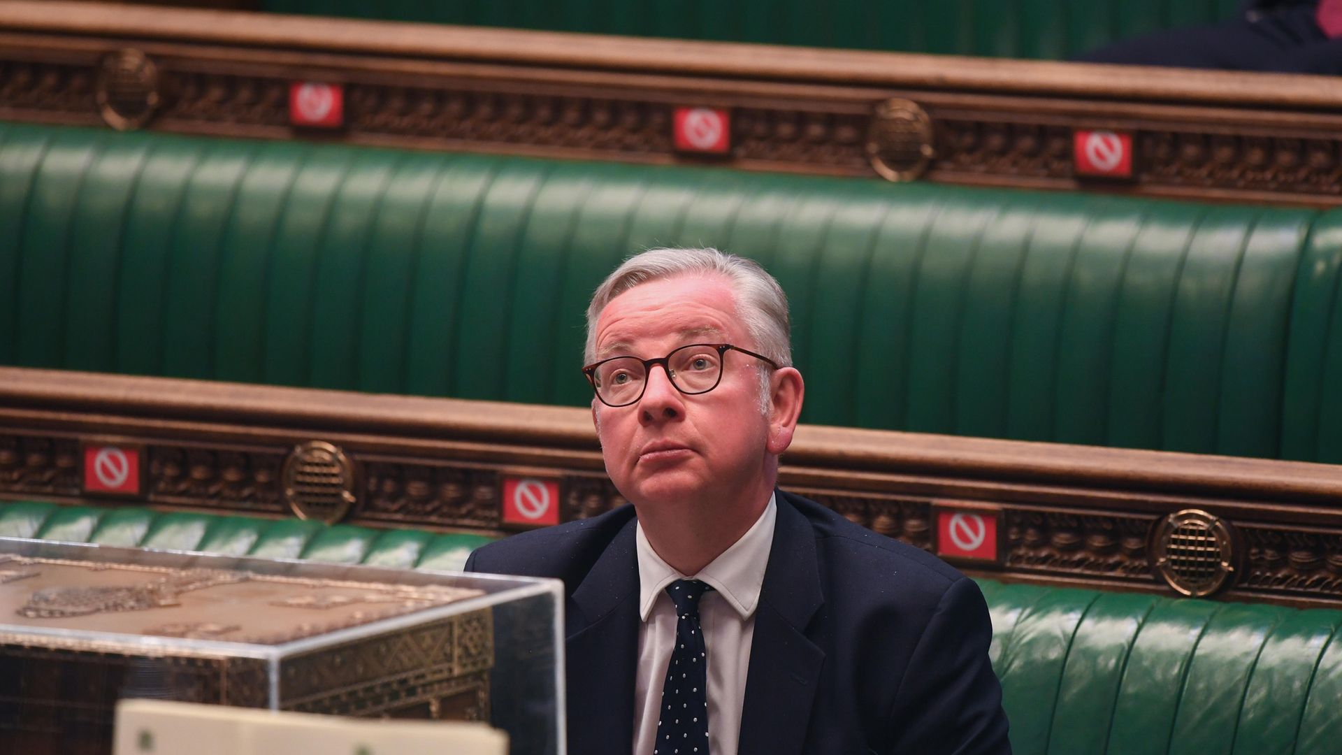 Cabinet Office Minister Michael Gove in the House of Commons - Credit: PA