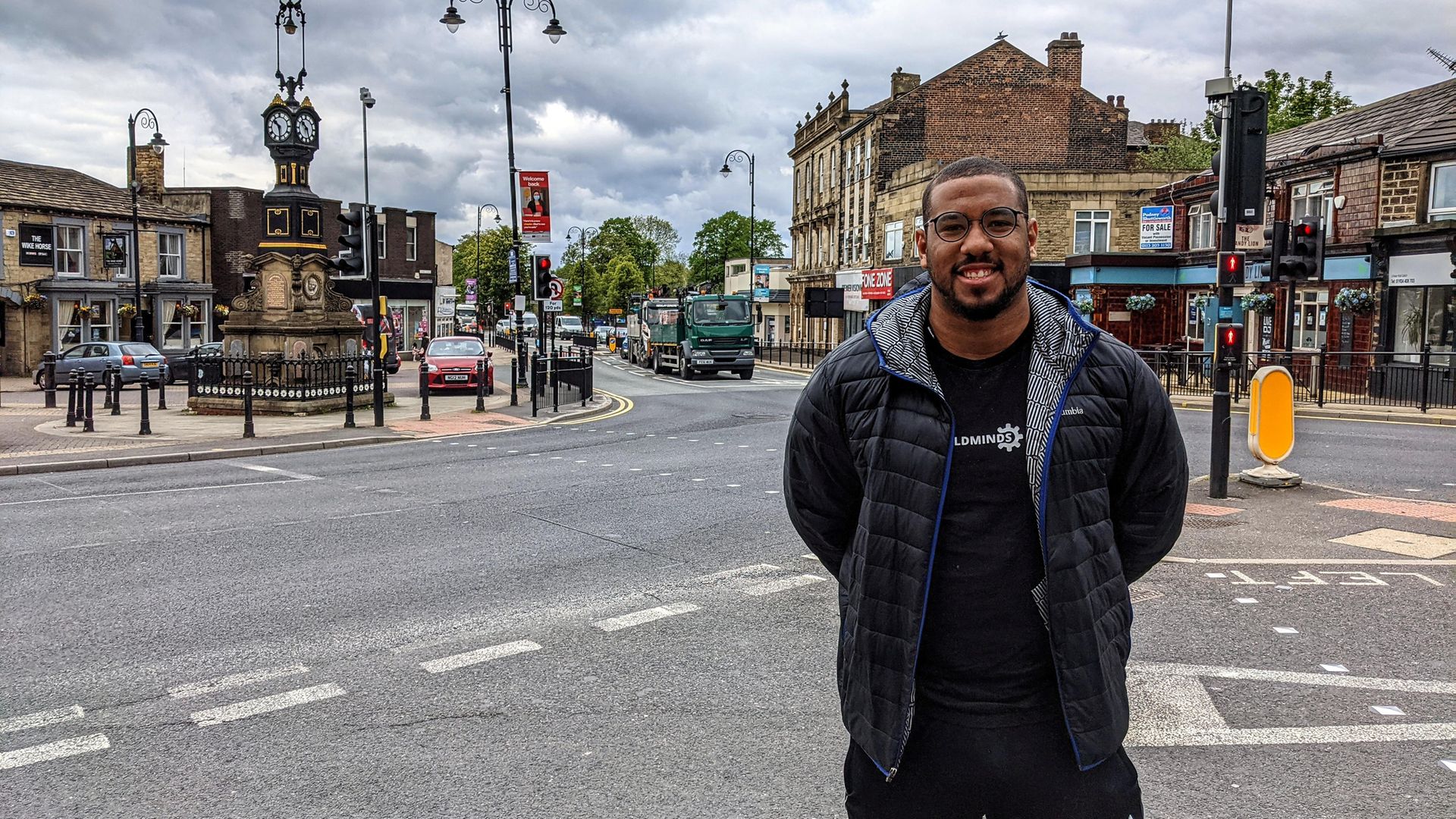 Former Green Party candidate Ross Peltier in Batley, West Yorkshire - Credit: PA