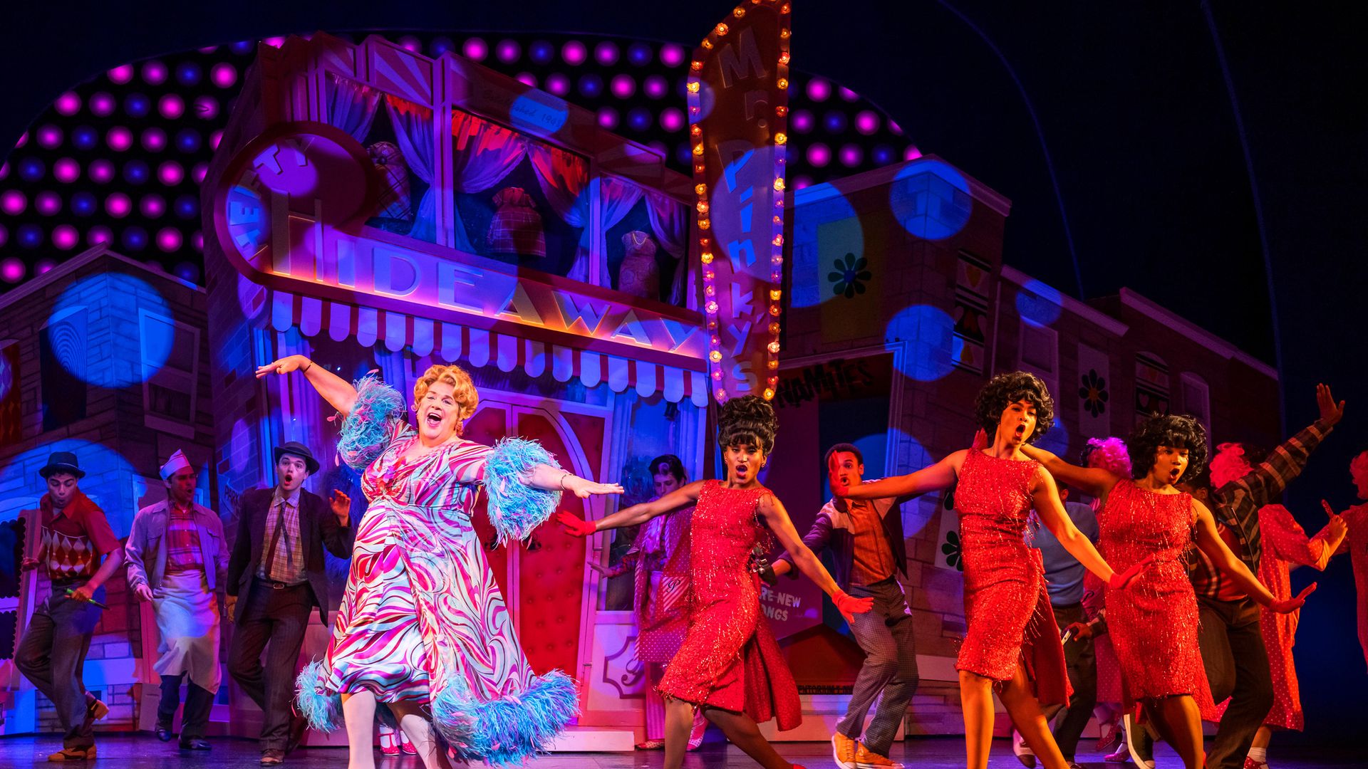 Michael Ball as Edna Turnblad in Hairspray - Credit: ©Tristram Kenton