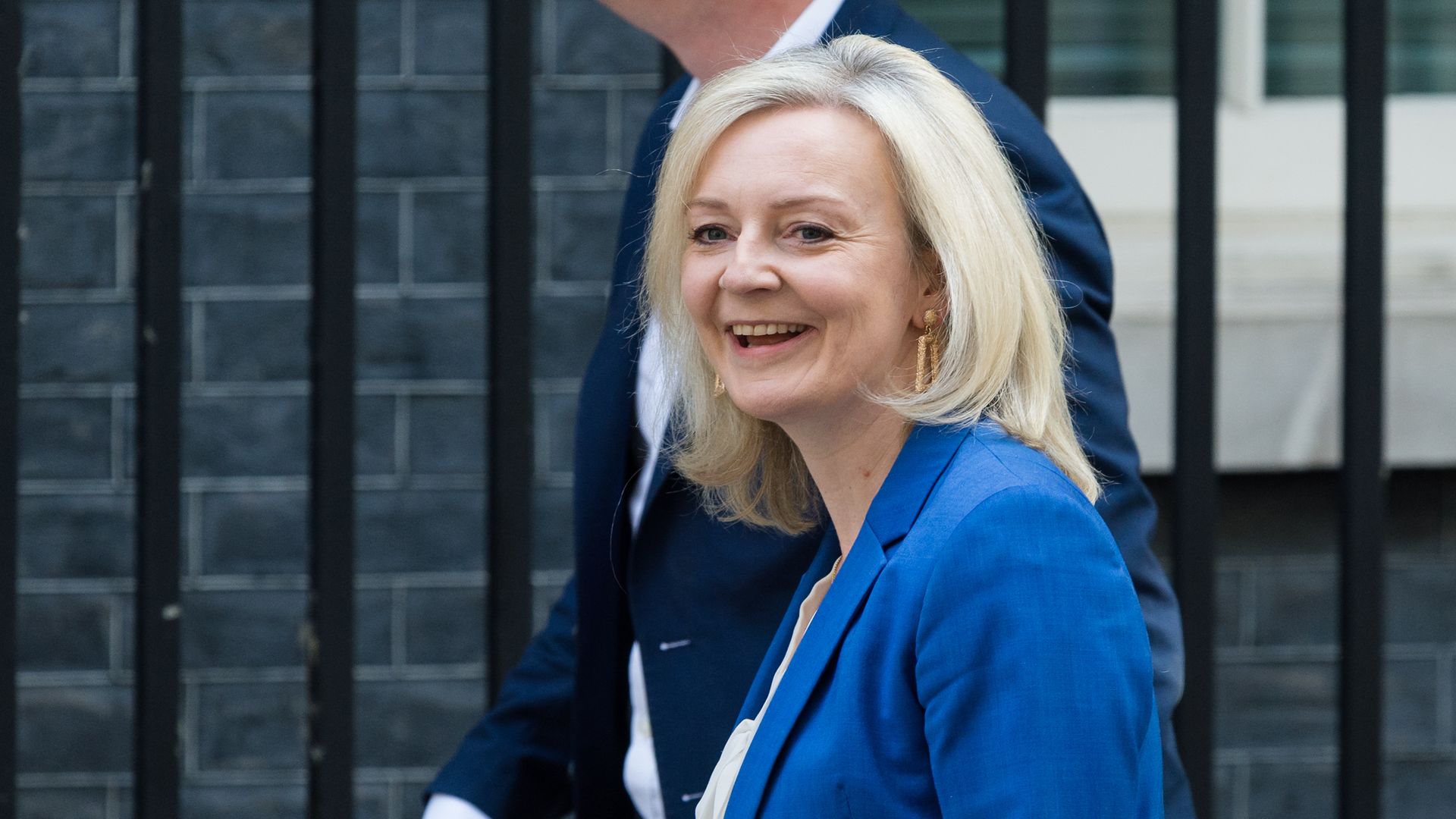 Liz Truss in Downing Street - Credit: Photo credit should read Wiktor Szymanowicz/Barcroft Media via Getty Images