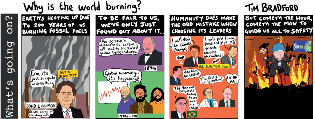 Why is the world burning?