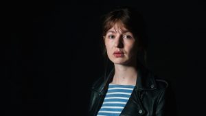 Sally Rooney,
at a photocall
for the 2017
Edinburgh
International
Book Festival. Credit: 2017 Simone Padovani/
Awakening/Getty