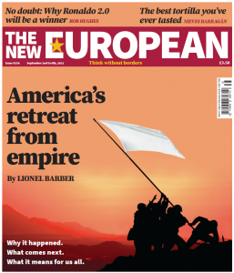 The New European print edition cover, September 2 - 9, 2021